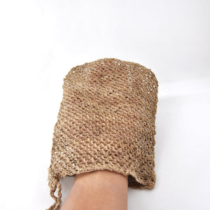 Wild Nettle Body Scrub-glove like-hand Crochet-using-kolpa